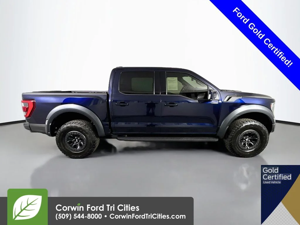 Used 2022 Blue Metallic Ford Raptor image 18