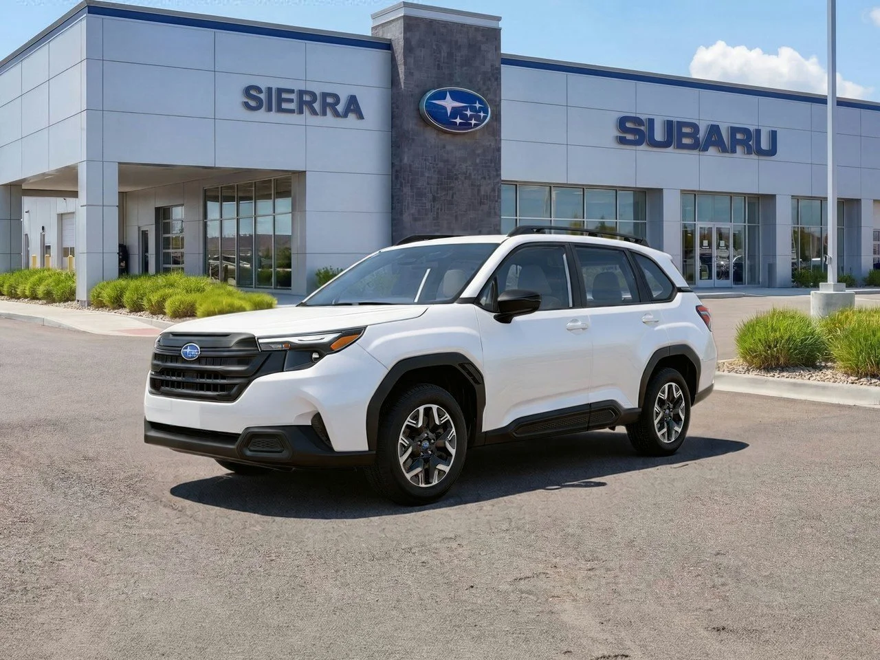 New 2026 Crystal White Pearl Subaru  image 1