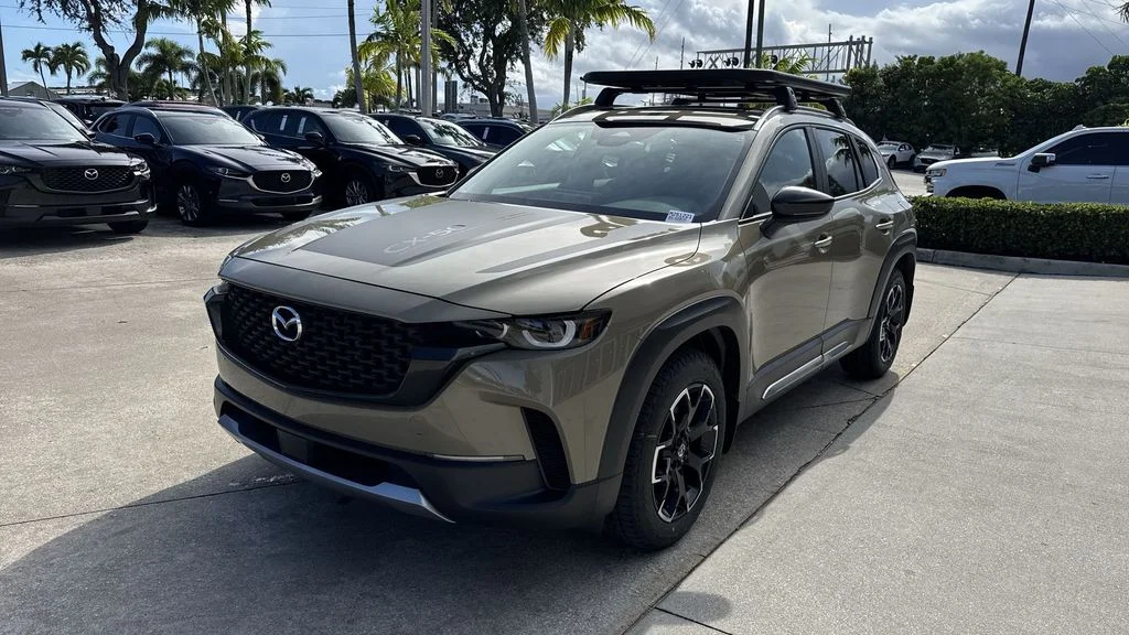 New 2025 Sand Metallic Mazda 2.5 Turbo Meridian Edition AWD image 9