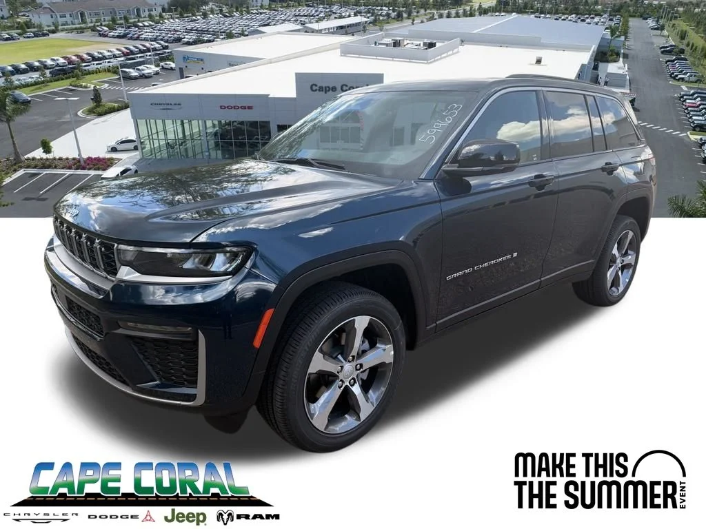 New 2026 Fathom Blue Pearl-Coat Exterior Paint Jeep Limited image 1