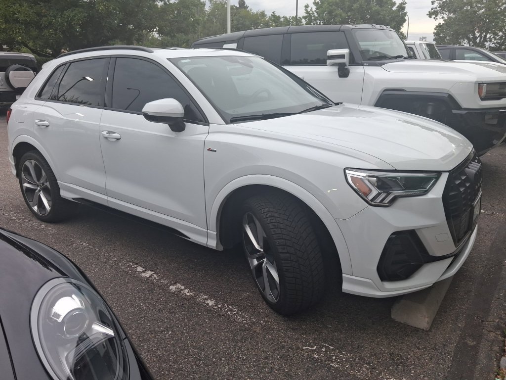 Used 2022 White Audi Premium Plus image 1