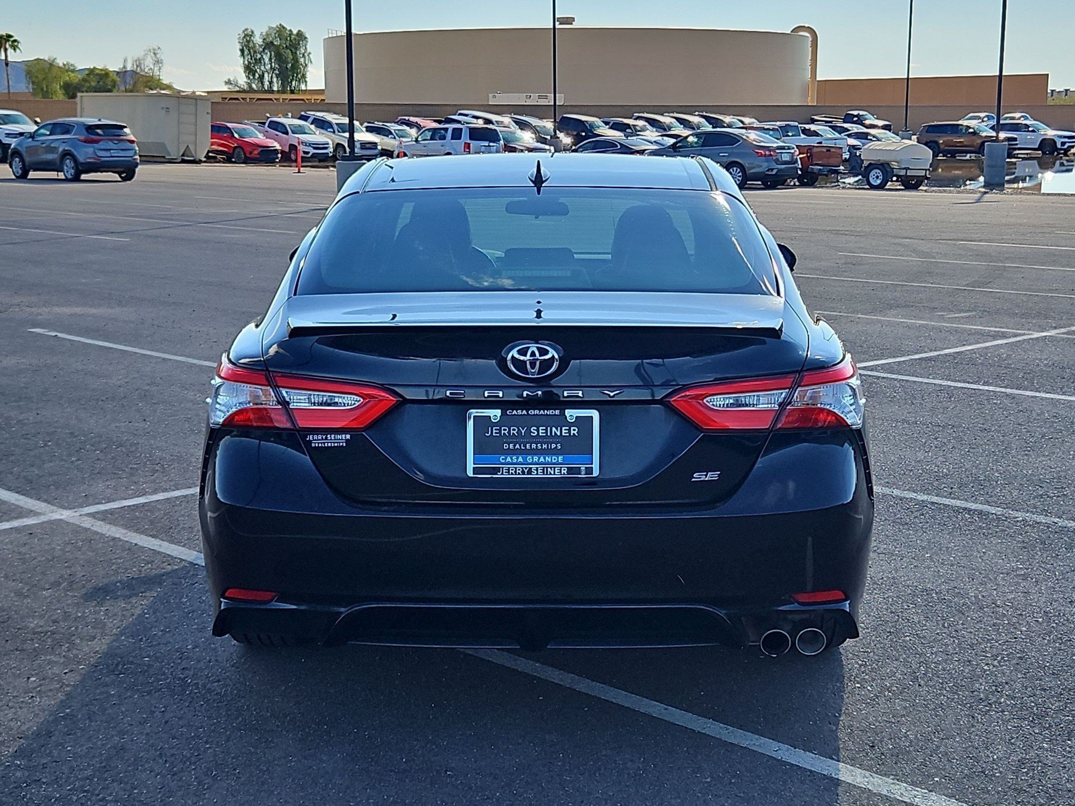 Certified Used 2020 Black Toyota SE image 4