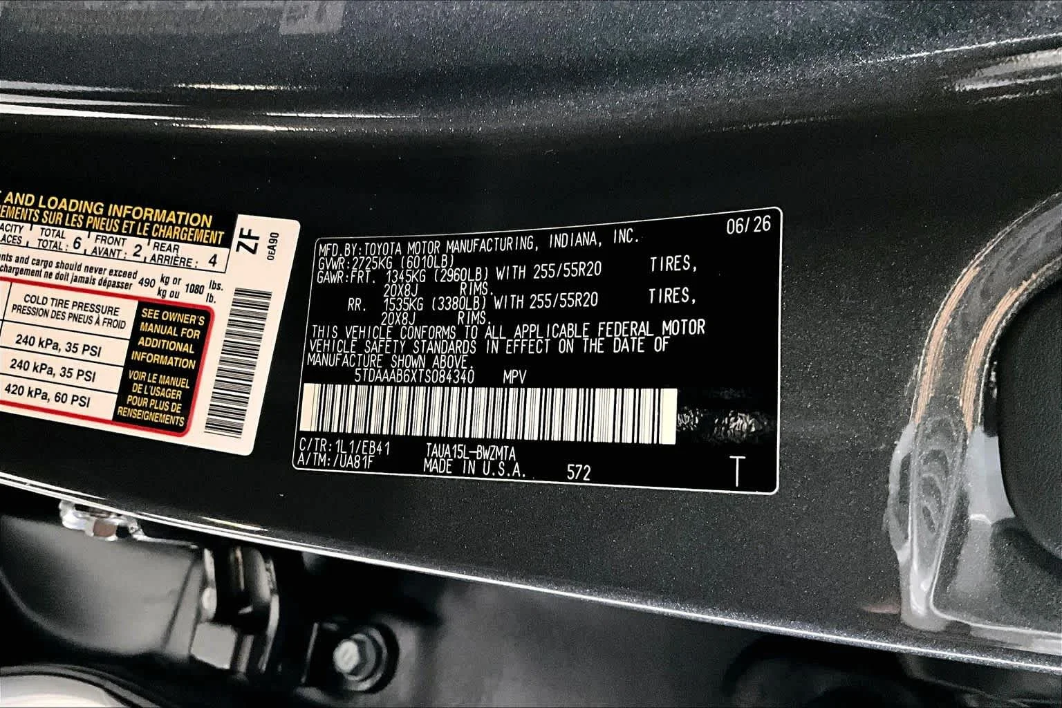 New 2026 Cloudburst Gray Lexus Premium image 14