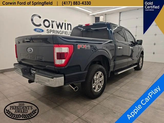 Certified Used 2023 Antimatter Blue Metallic Ford Lariat image 7