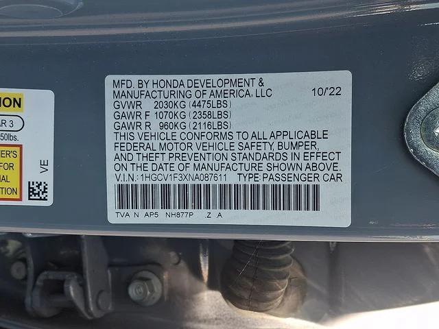 Used 2022 Blue Honda Sport image 24