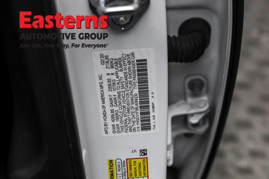 Used 2020 White Honda EX-L image 34