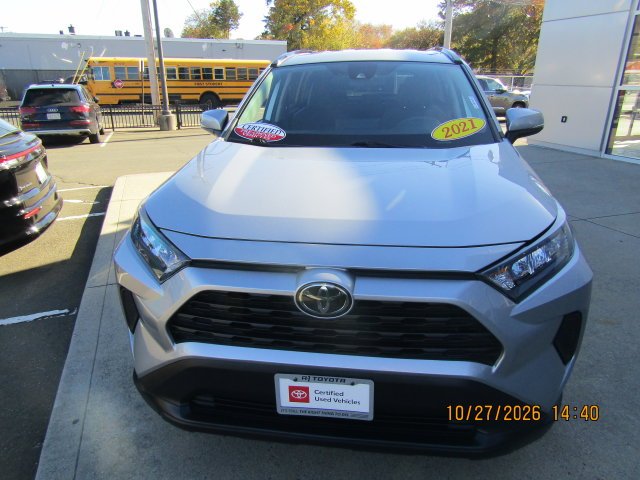 Used 2021 Silver Sky Metallic Toyota LE image 2