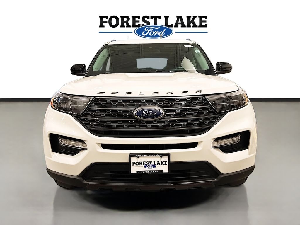 Certified 2023 Ford Explorer XLT with VIN 1FMSK8DH4PGA55579 for sale in Forest Lake, Minnesota