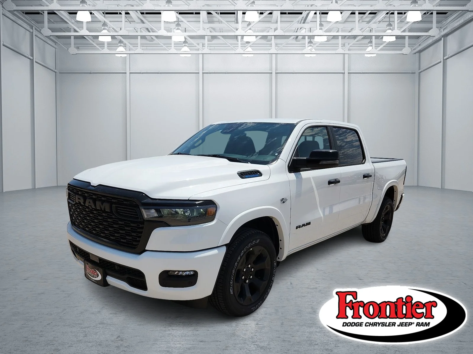 New 2026 Bright White Clear-Coat  Paint Ram LONE STAR CREW CAB 4X2 5