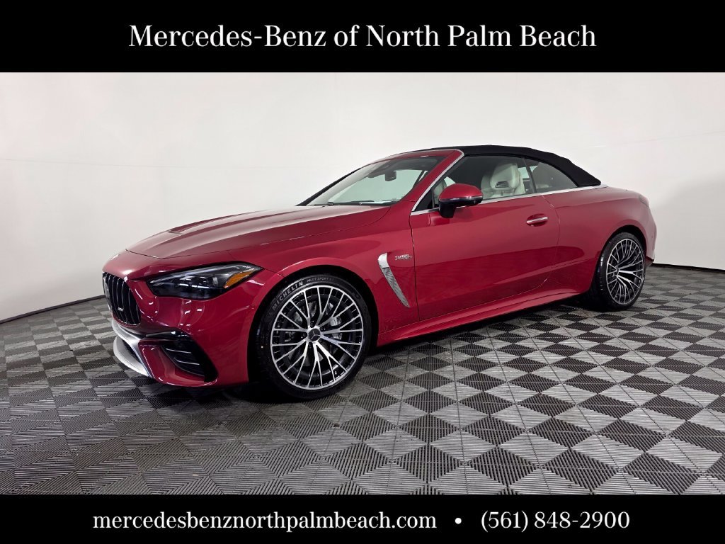 New 2027 MANUFAKTUR Patagonia Red Metallic Mercedes-Benz AMG® CLE 53 4MATIC+ Cabriolet image 1