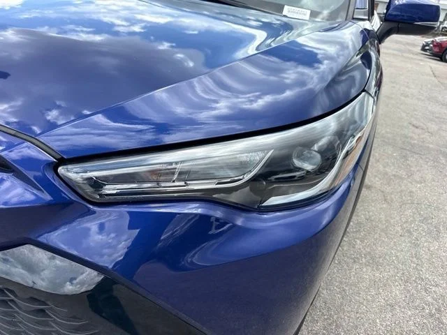 Used 2024 Blue Toyota Hybrid SE image 9