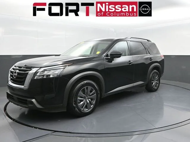 Used 2024 Black Nissan SV image 3