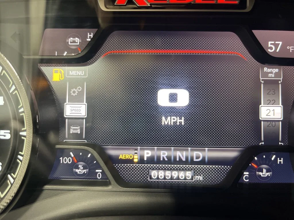 Used 2020 Flame Red Clearcoat Ram Rebel image 21