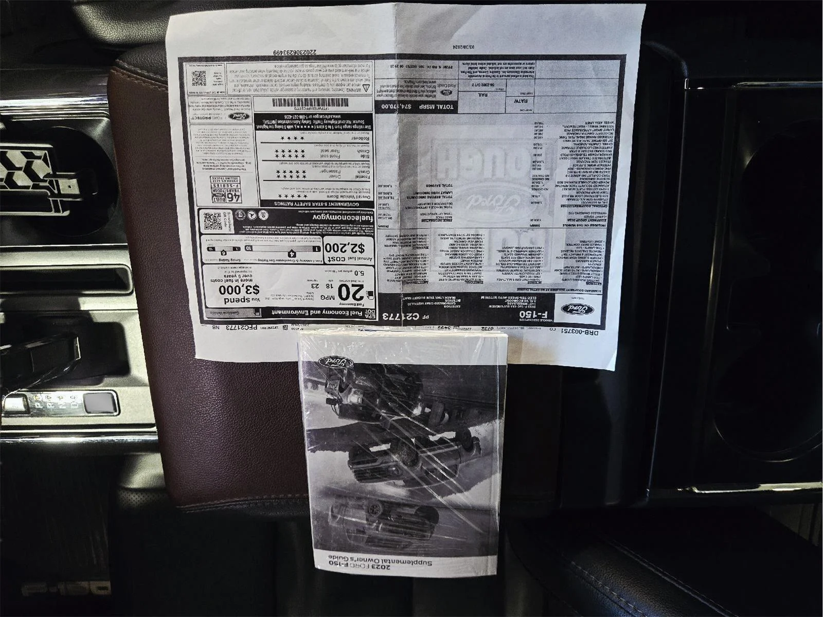 Used 2023 Carbonized Gray Ford LARIAT image 58