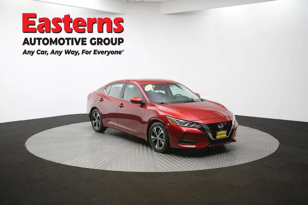 Used 2021 Red Nissan SV image 48