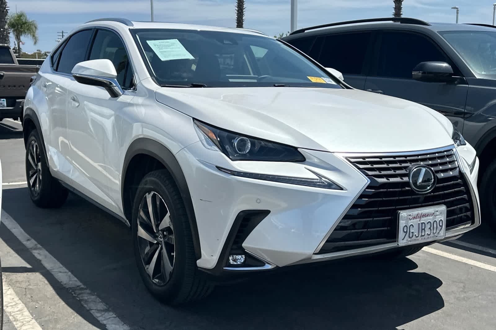 Used 2020 Eminent White Pearl Lexus  image 2