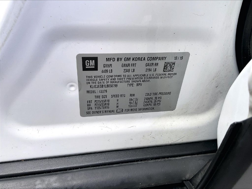 Used 2020 Summit White Buick Preferred image 31