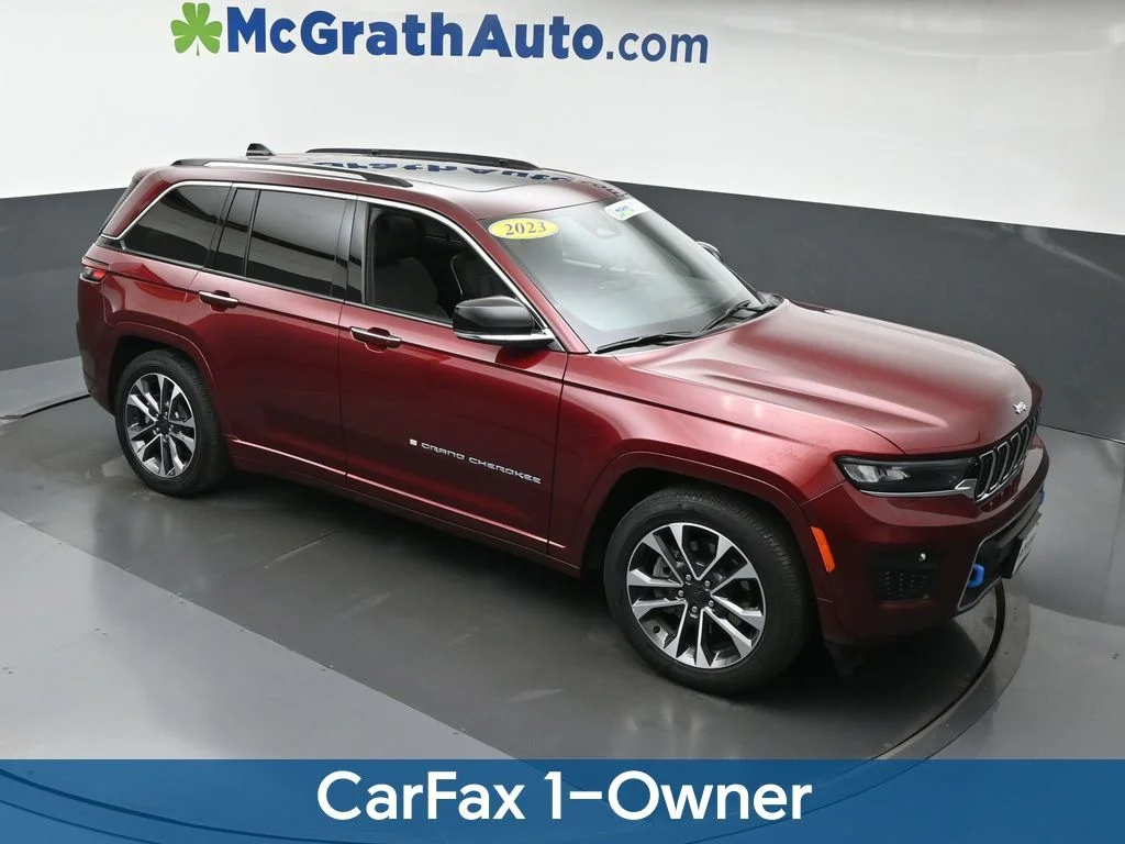 Certified Pre-Owned 2023 Jeep Grand Cherokee Overland 4xe 4D Sport