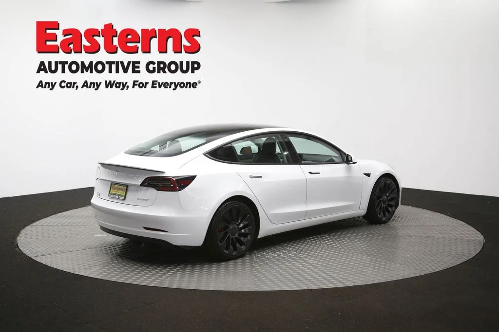Used 2021 White Tesla Performance image 35