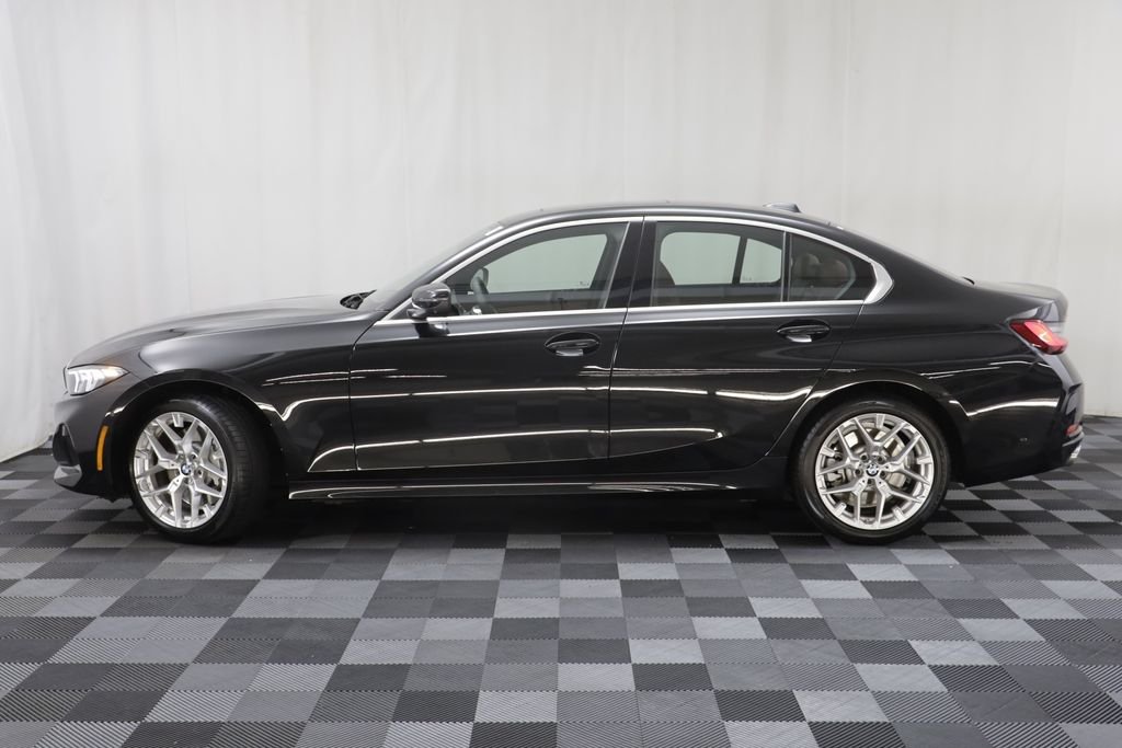 Certified Used 2025 Black Sapphire Metallic BMW 330i xDrive image 4