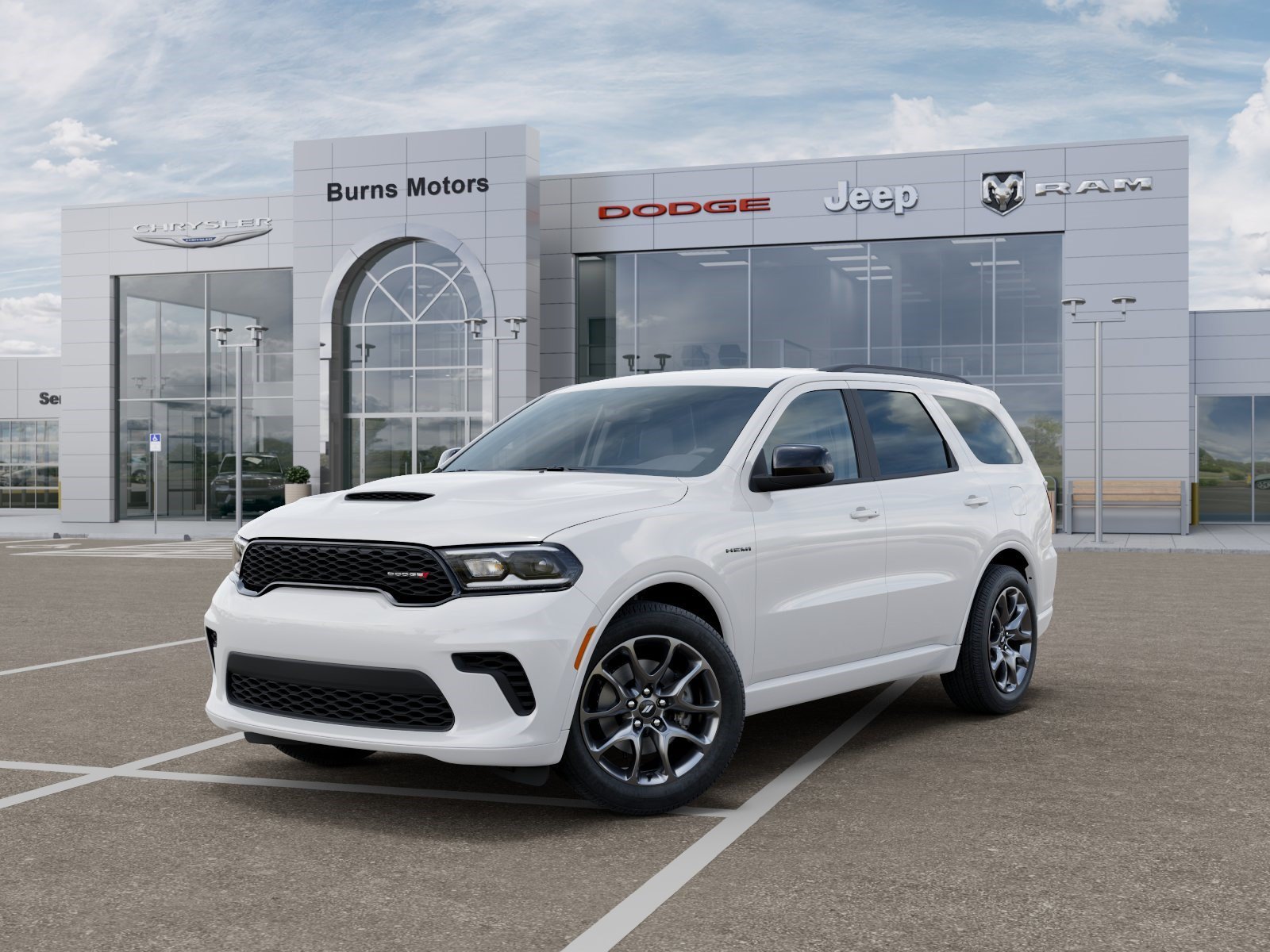 New 2026 White Knuckle Clearcoat Dodge GT HEMI V8 Blacktop image 1
