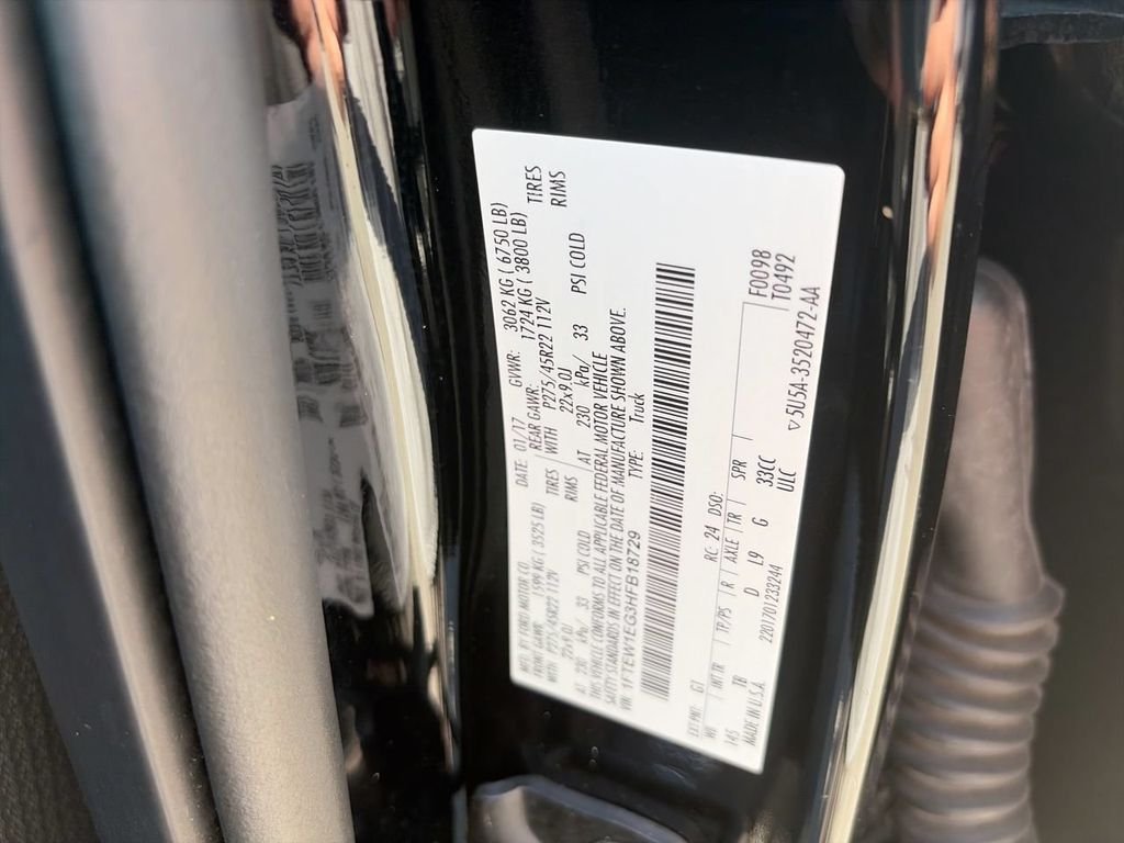 Used 2017 Black Ford Limited image 25