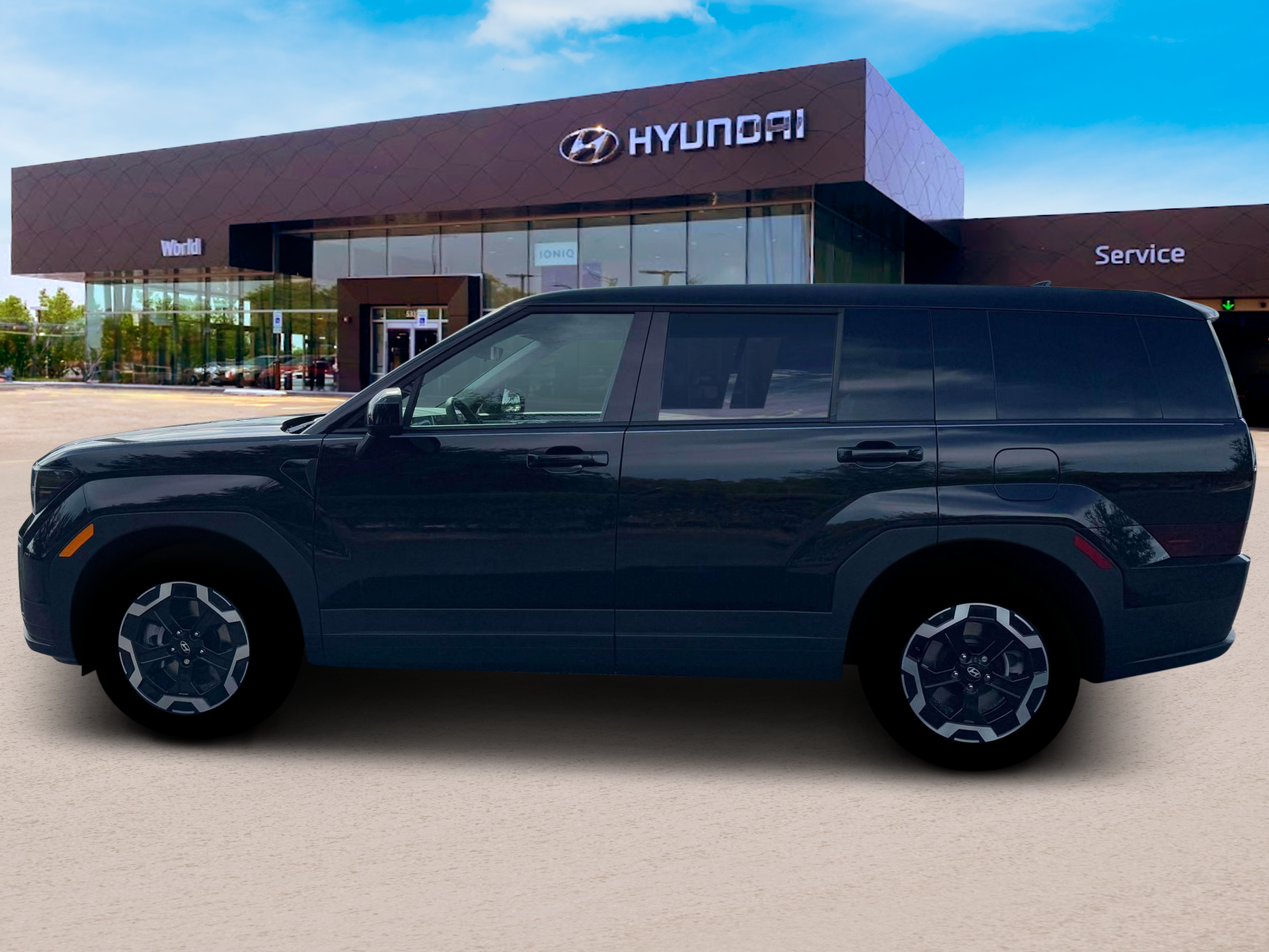New 2026 Phantom Black Hyundai SE FWD image 3