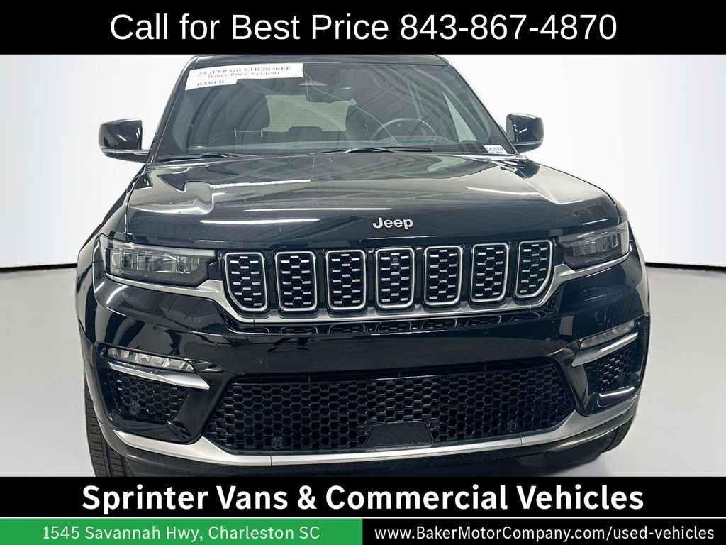 Used 2023 Black Jeep Summit Reserve image 7