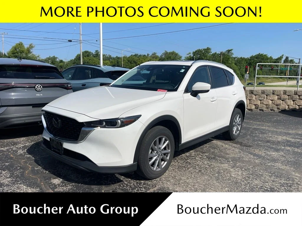 Certified Used 2022 Snowflake White Pearl Mica Mazda 2.5 S Preferred Package image 1