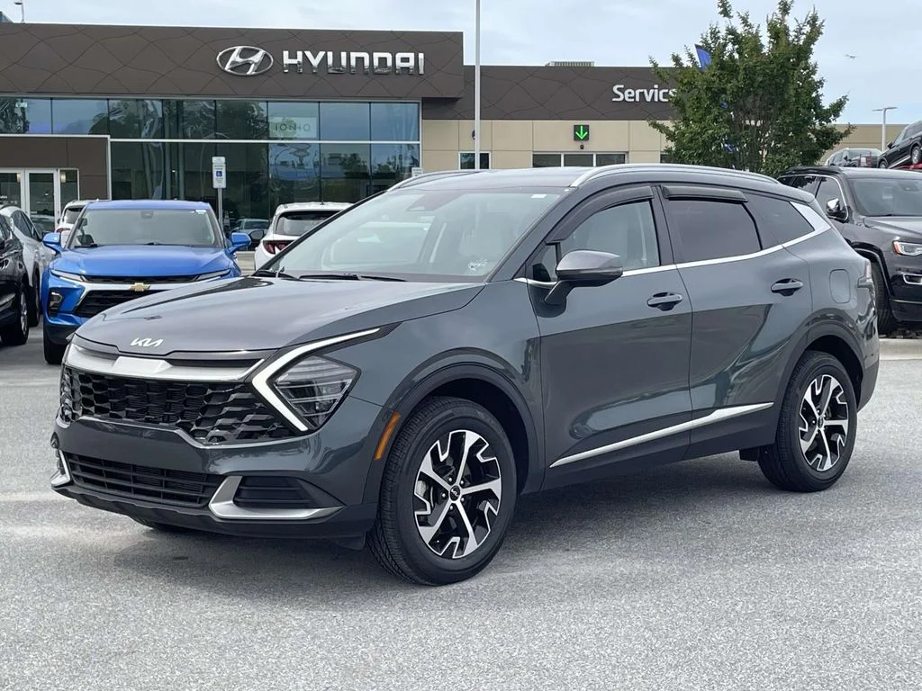Used 2024 Gravity Gray Kia EX image 25