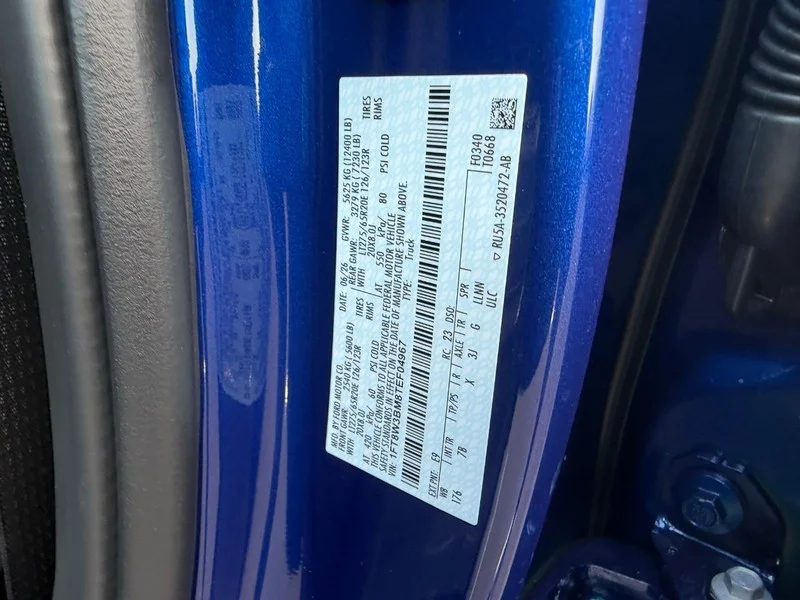 New 2026 Argon Blue Metallic Ford F-350® Platinum® image 23