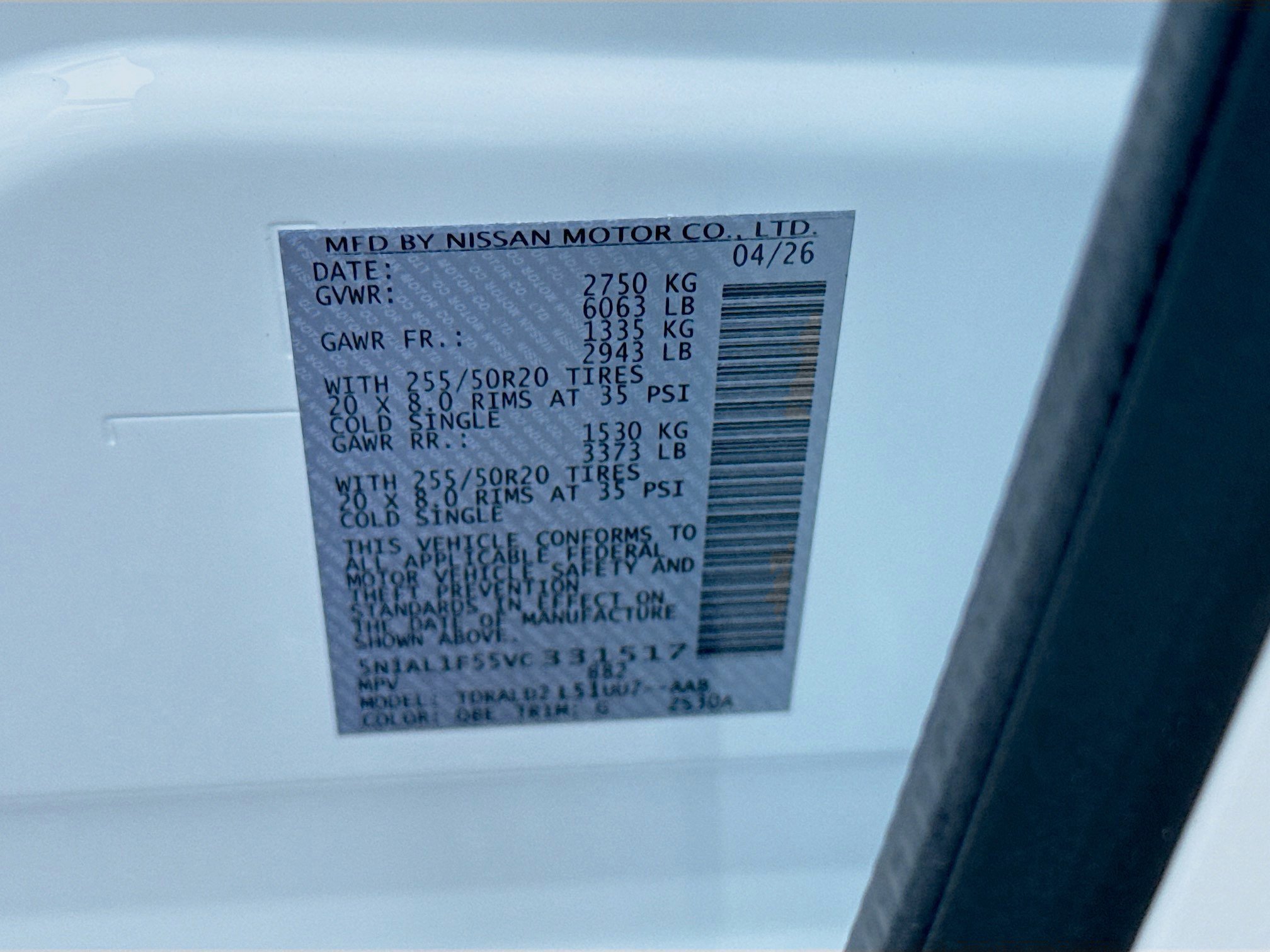 New 2027 RADIANT WHITE INFINITI Luxe FWD image 26