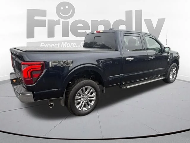Used 2025 Antimatter Blue Metallic Ford Lariat image 8