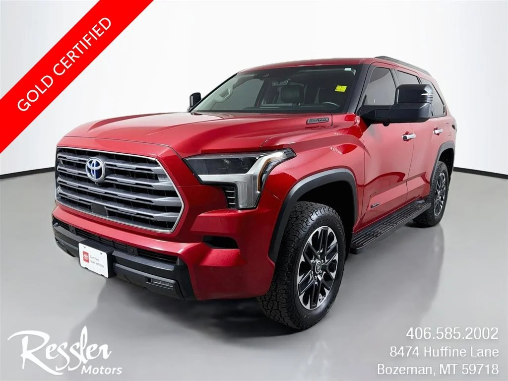 Certified Used 2023 Red Toyota Limited image 1