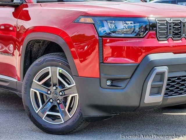 New 2026 Red Hot Pearl-Coat Exterior Paint Jeep Limited image 3