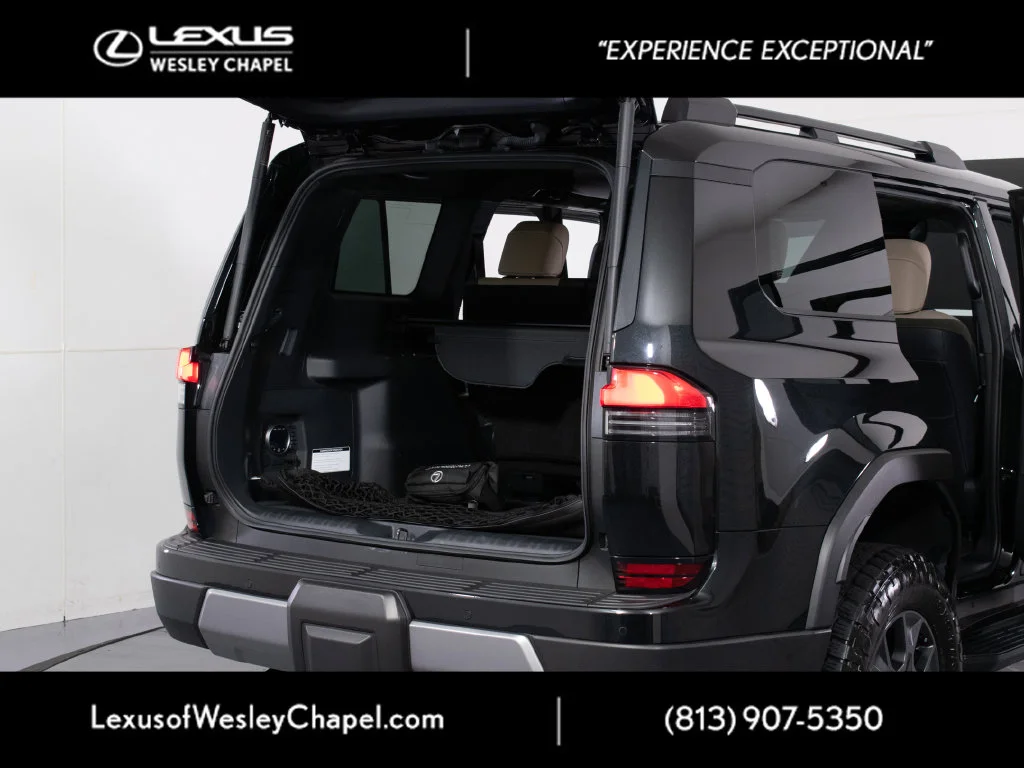 Certified Used 2025 Black Lexus 550 Overtrail image 12