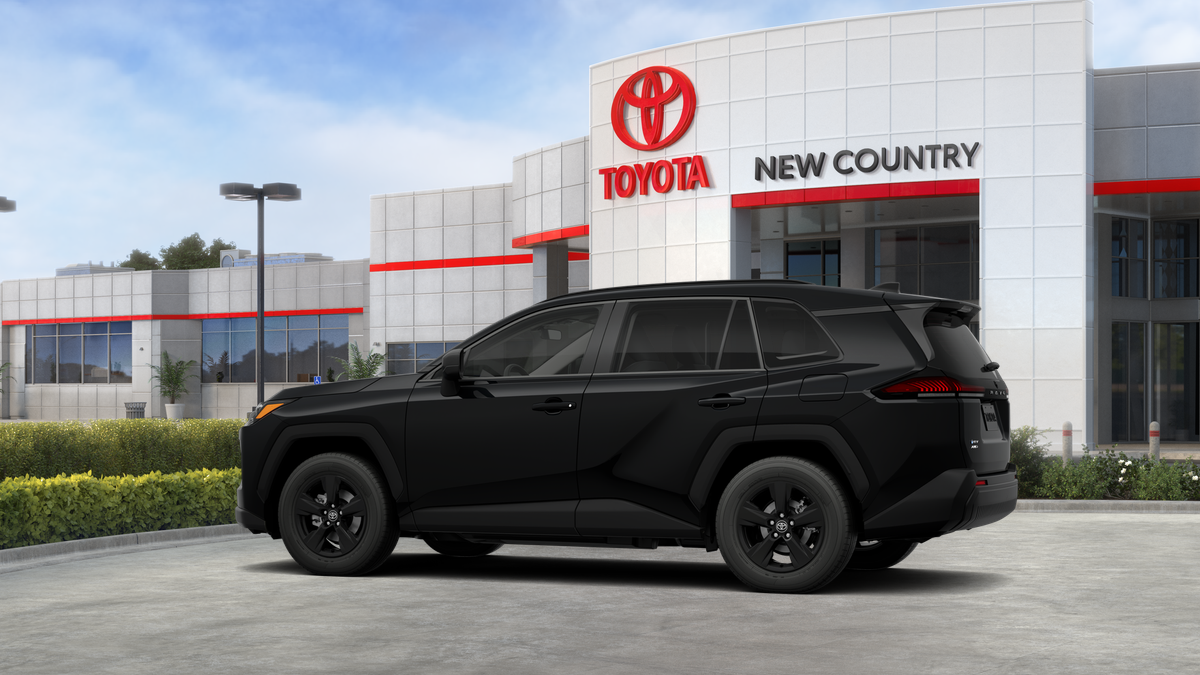 New 2026 Midnight Black Metallic Toyota LE image 5