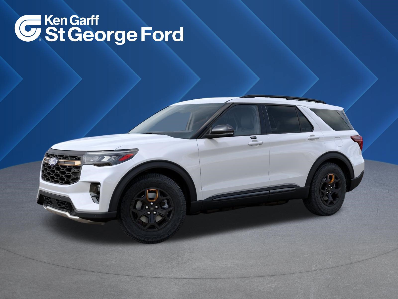 New 2027 Star White Metallic Tri-Coat Ford Tremor image 1