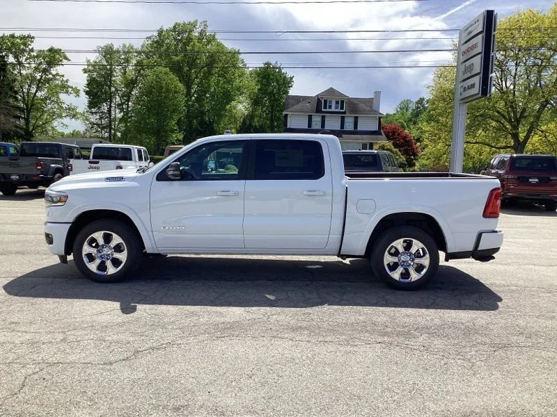 New 2026 Bright White Clear-Coat Exterior Paint RAM Big Horn/Lone Star image 4