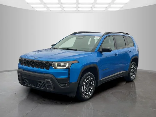 New 2026 Hydro Blue Pearl-Coat Exterior Paint Jeep Laredo image 3