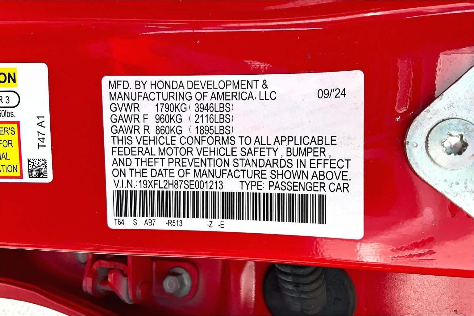 Used 2025 Rallye Red Honda Sport image 35