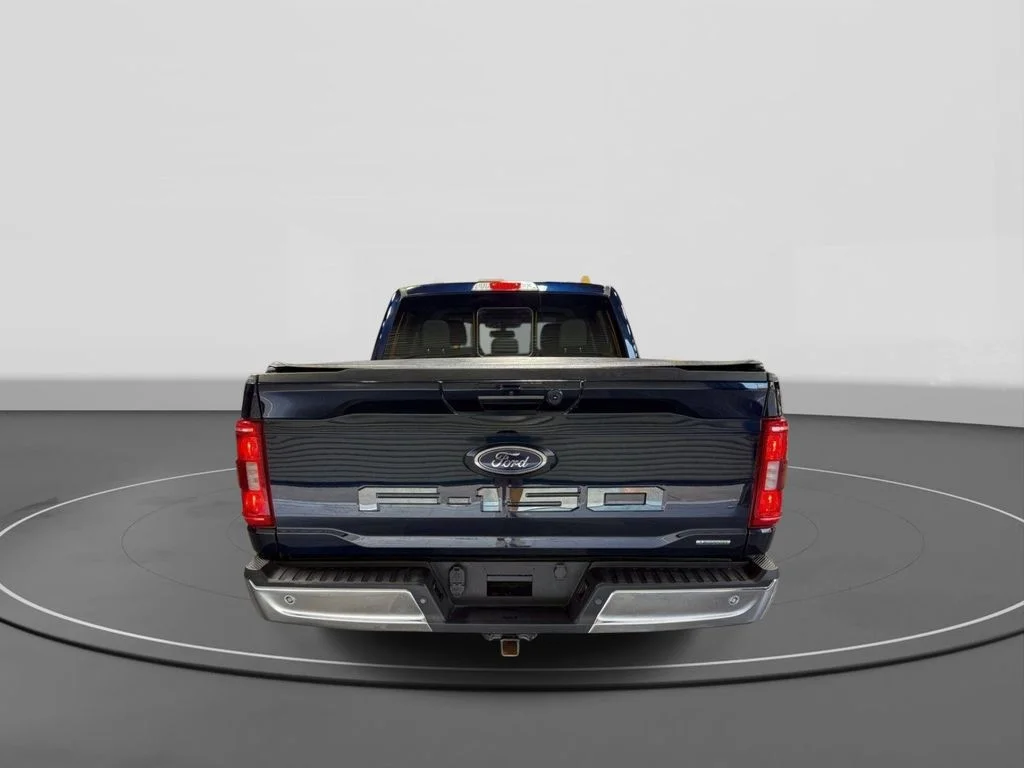 Used 2022 Antimatter Blue Metallic Ford XLT image 6