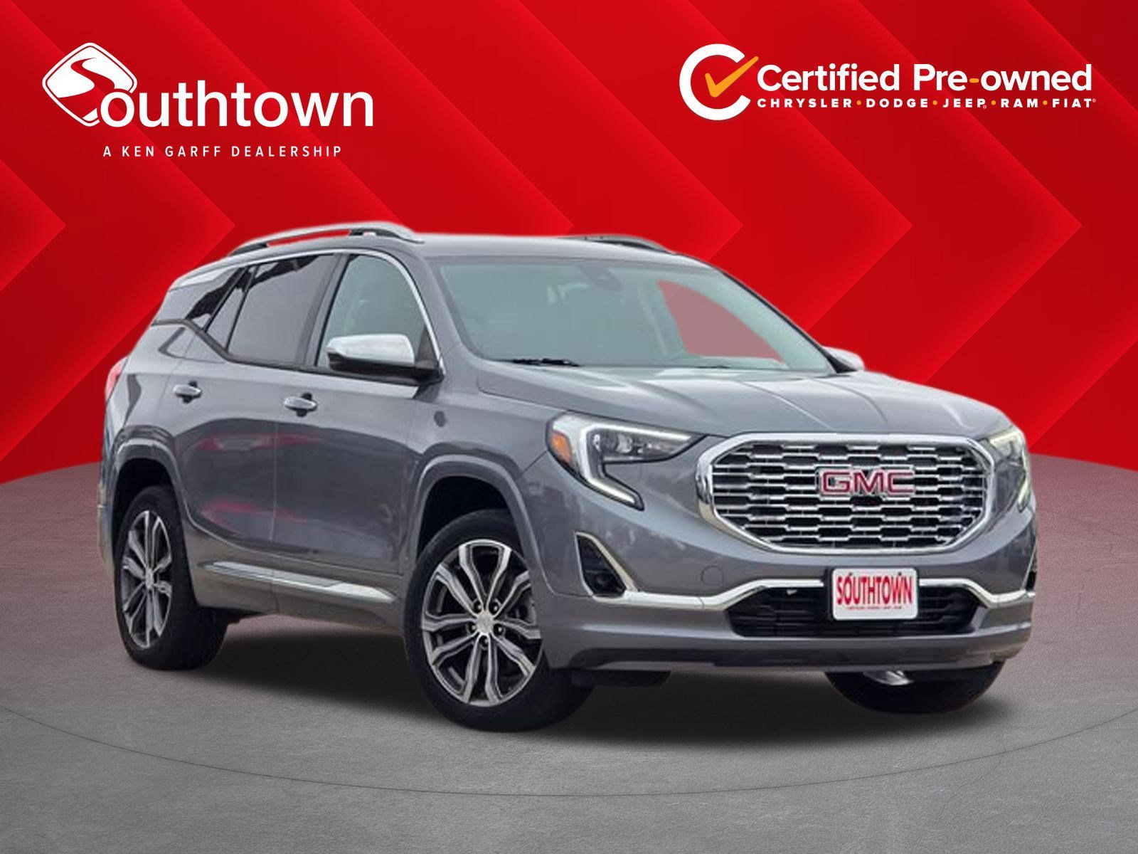 Used 2018 Satin Steel Metallic GMC Denali image 1