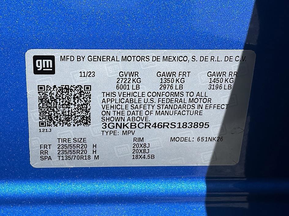 Used 2024 Riptide Blue Metallic Chevrolet LT image 25