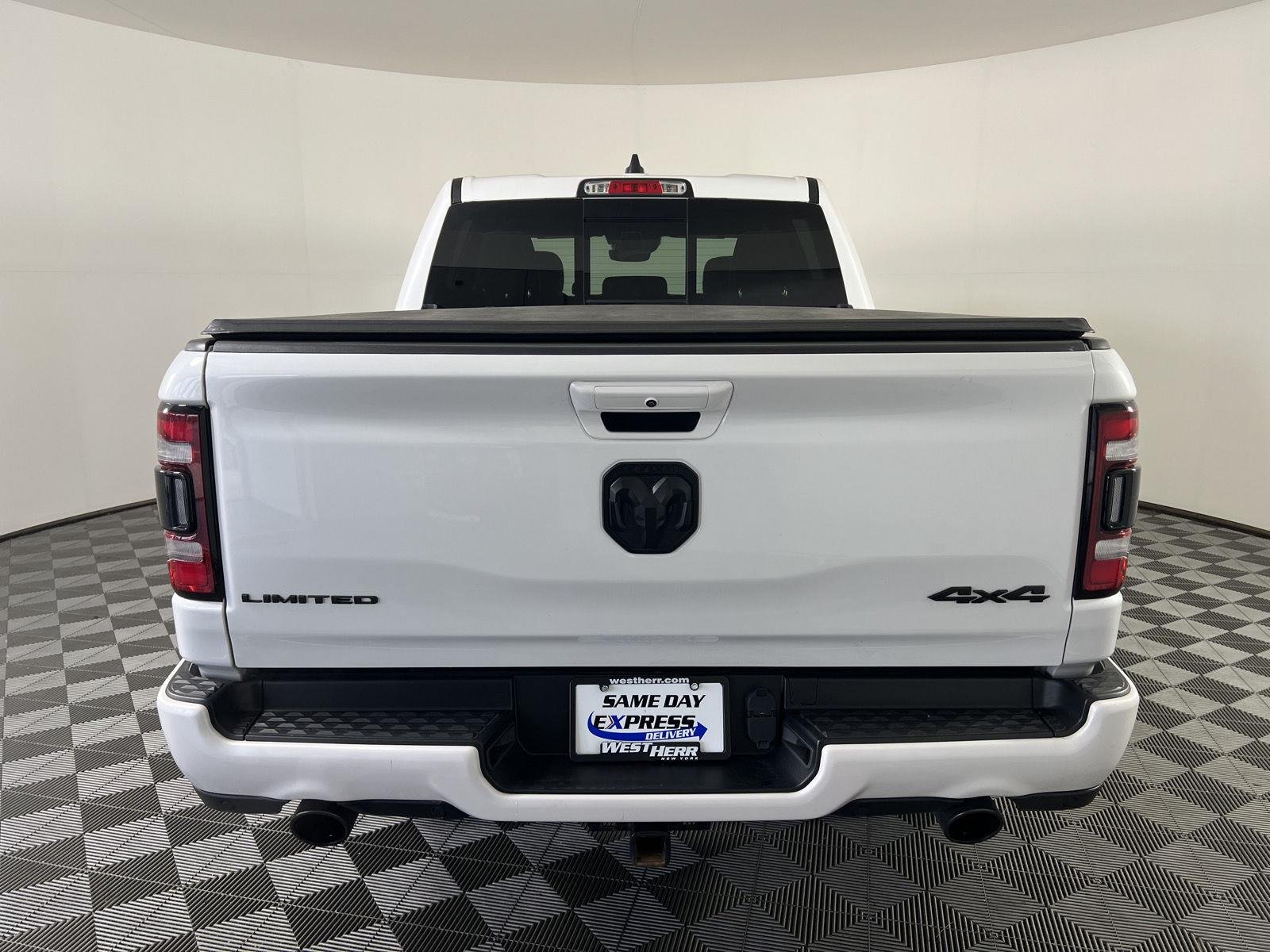 Used 2022 Ivory White Tri-Coat Pearlcoat Ram Limited image 3