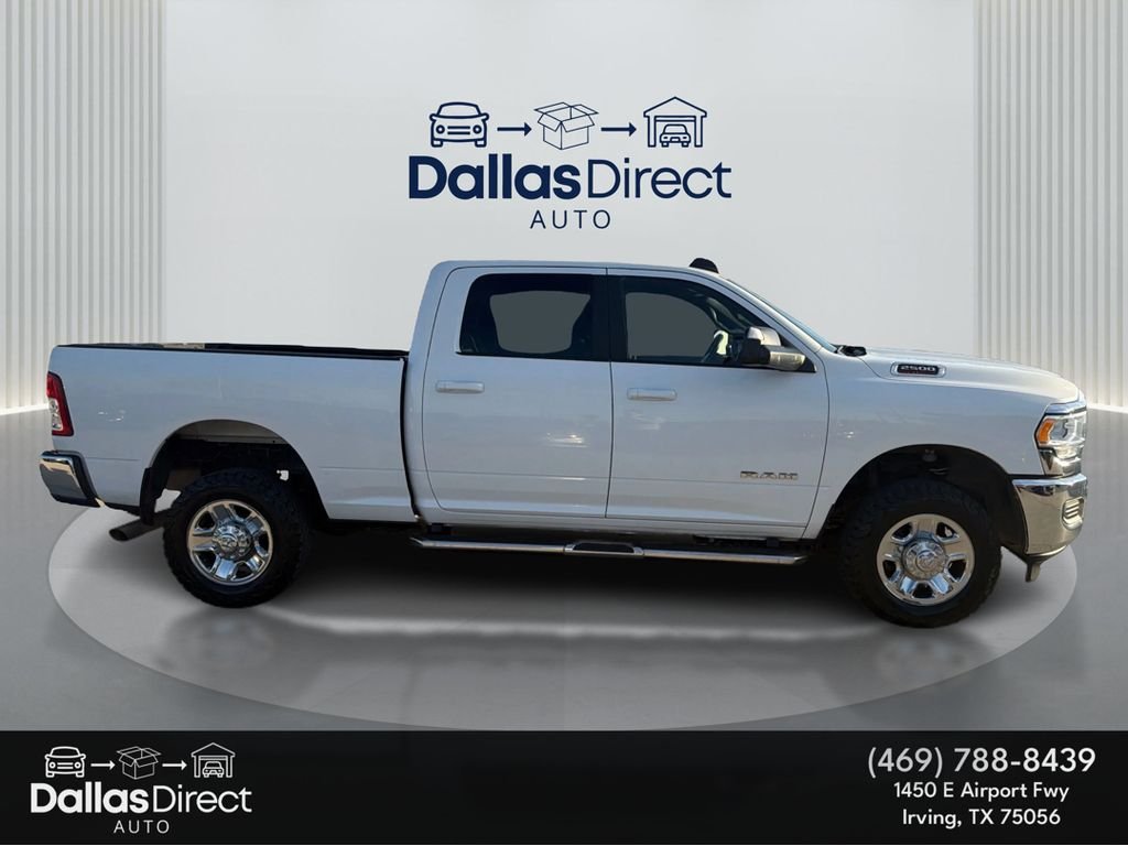 Used 2021 Bright White Clearcoat Ram Big Horn image 5