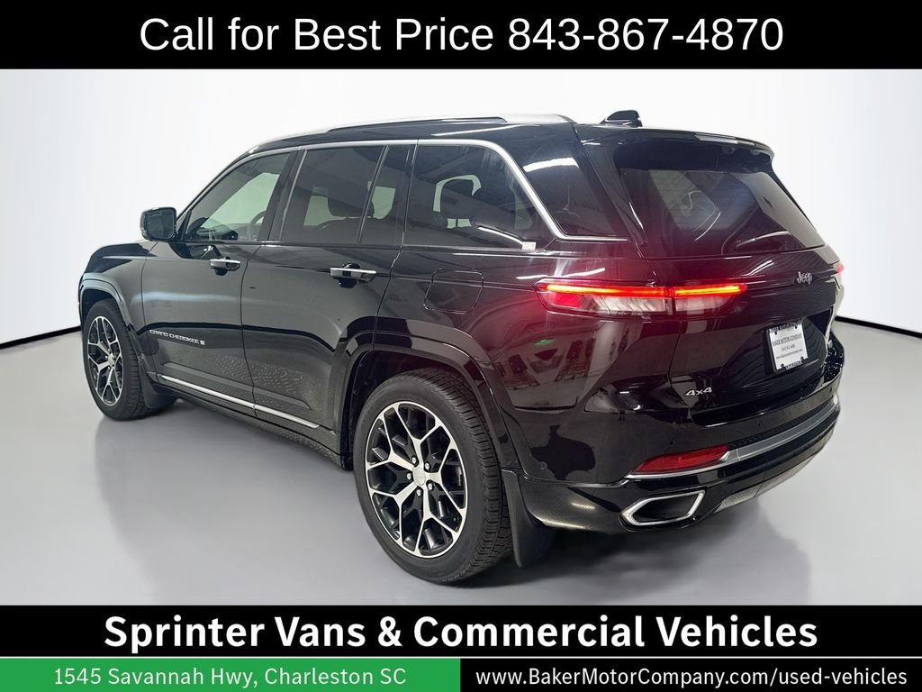 Used 2023 Black Jeep Summit Reserve image 4