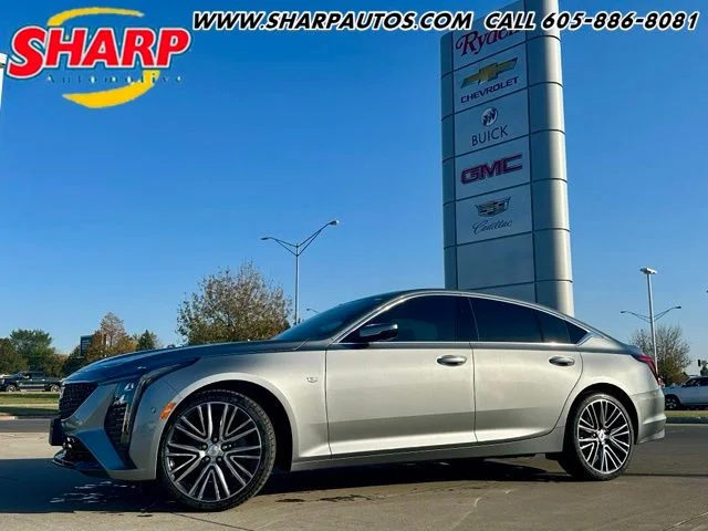 Used 2025 Silver Cadillac Premium Luxury image 1