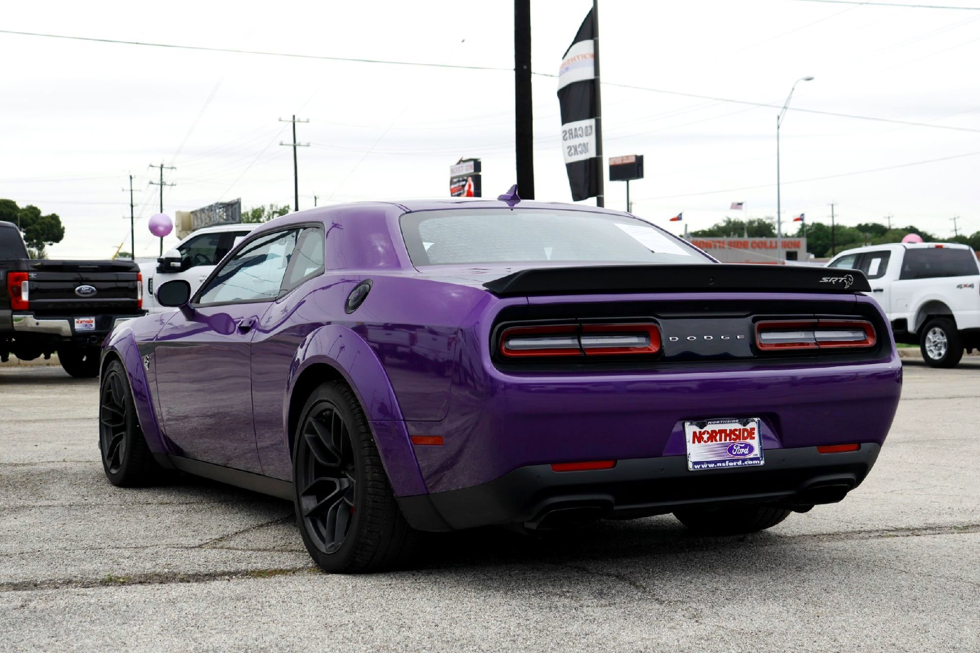 Used 2023 Plum Crazy Pearlcoat Dodge SRT Hellcat Widebody Jailbreak image 8
