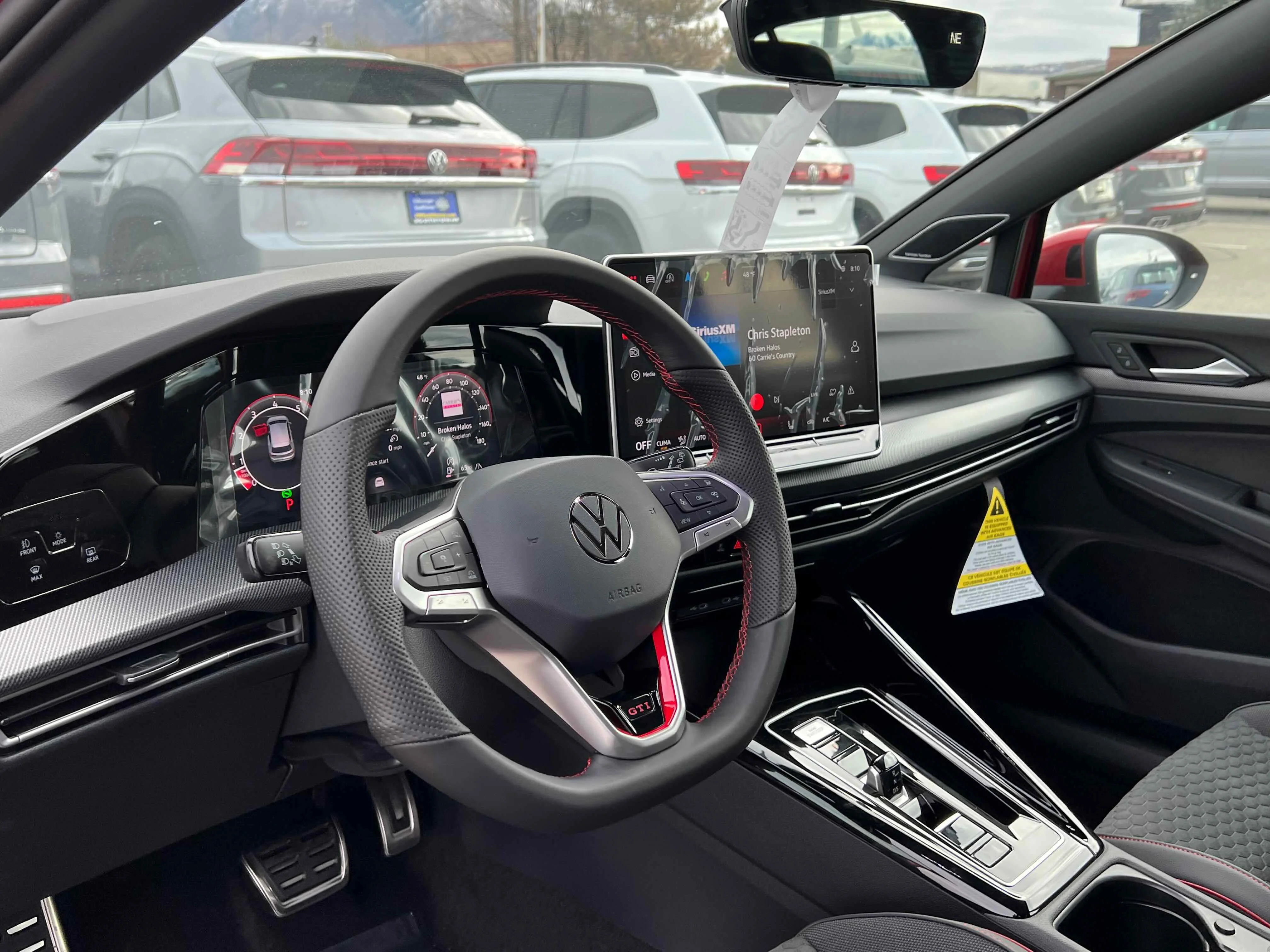 New 2026 Red Volkswagen SE image 4